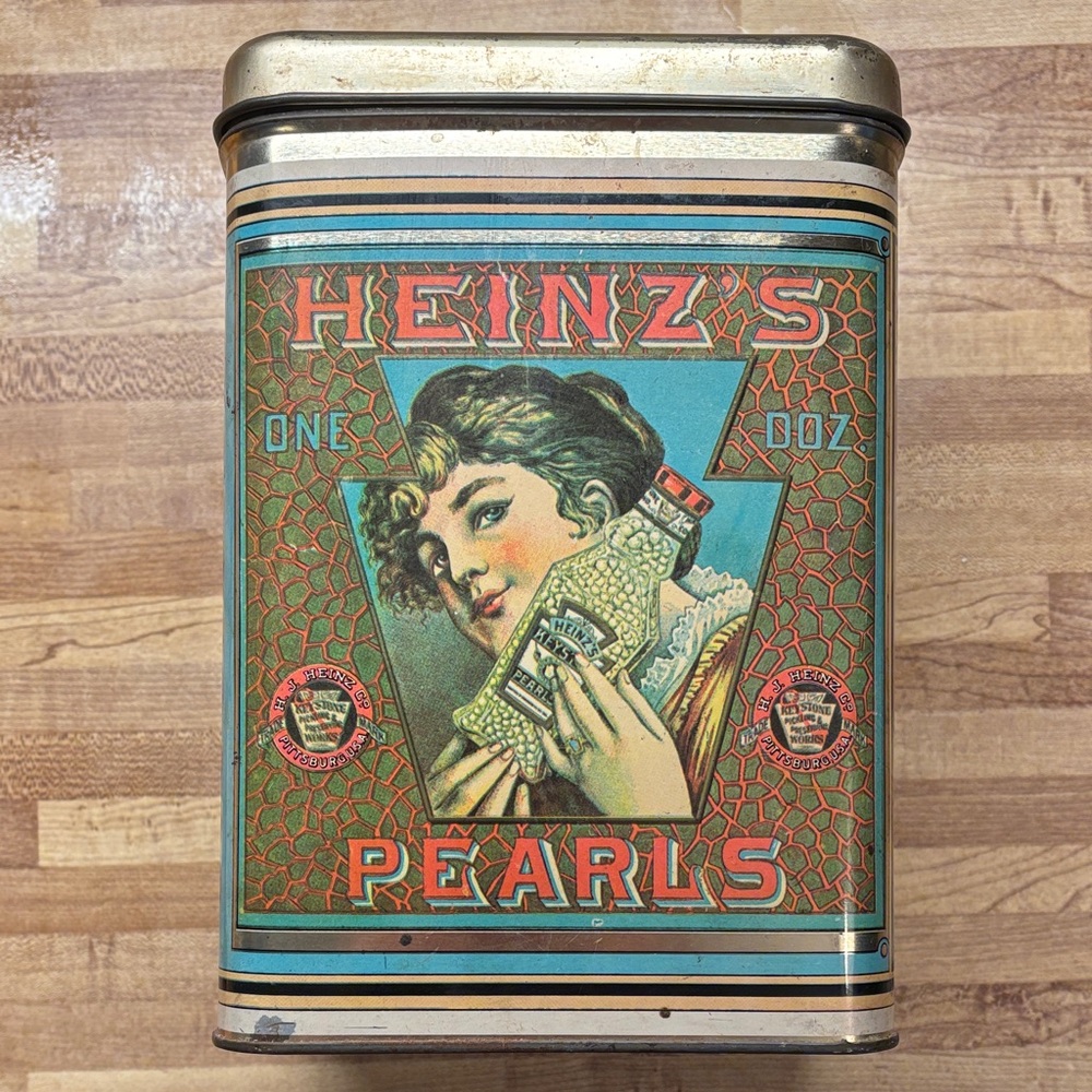 Heinz Pearls Vintage Tin
